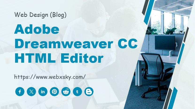 Adobe Dreamweaver CC HTML Editor