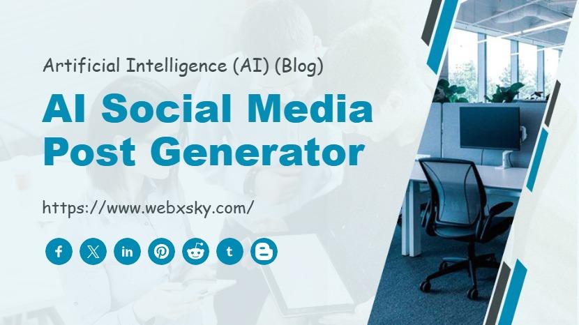 AI Social Media Post Generator