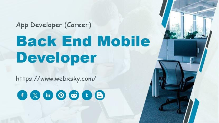 Back End Mobile Developer