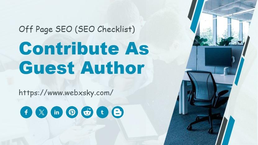Contribute as Guest Author