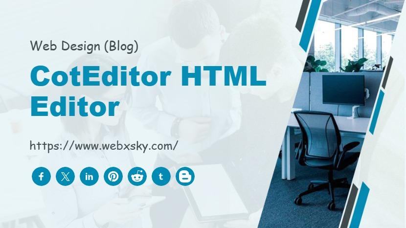 CotEditor HTML Editor