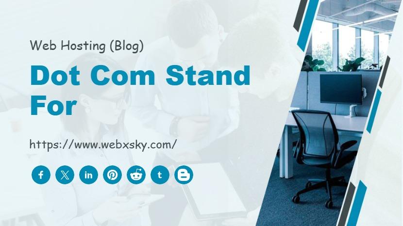 dot com stand for