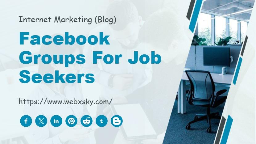 Facebook Groups for Job Seekers