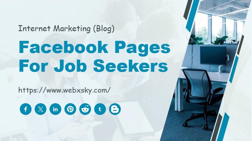 Facebook Pages for Job Seekers