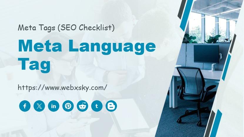 Meta Language Tag