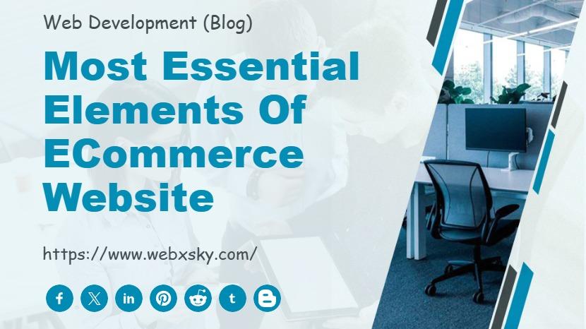Most Essential Elements of eCommerce Website