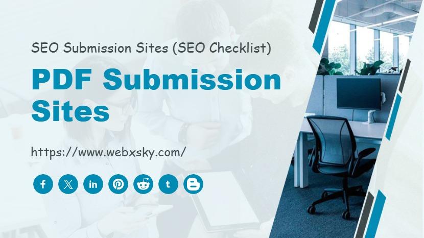 PDF Submission Sites