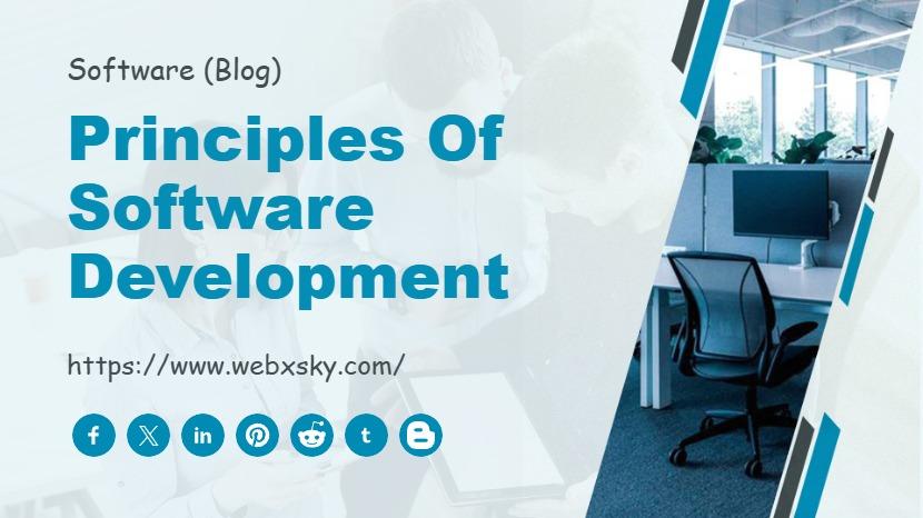 Principles of Software Development