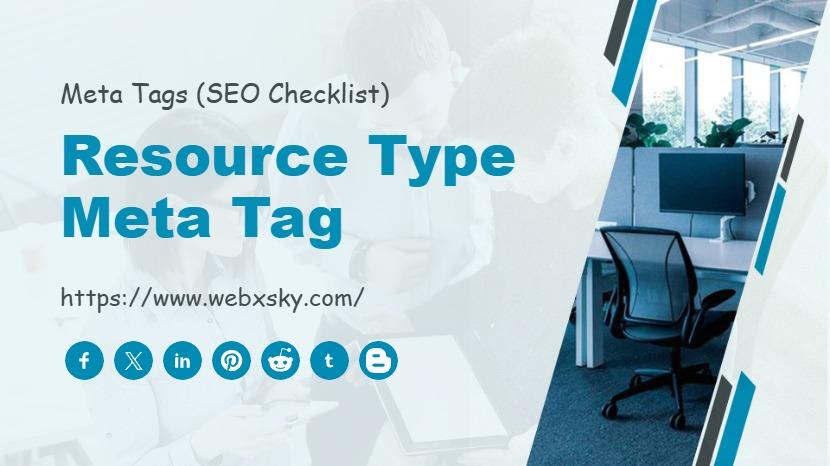 Resource Type Meta Tag