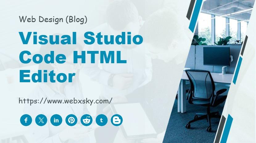 Visual Studio Code HTML Editor