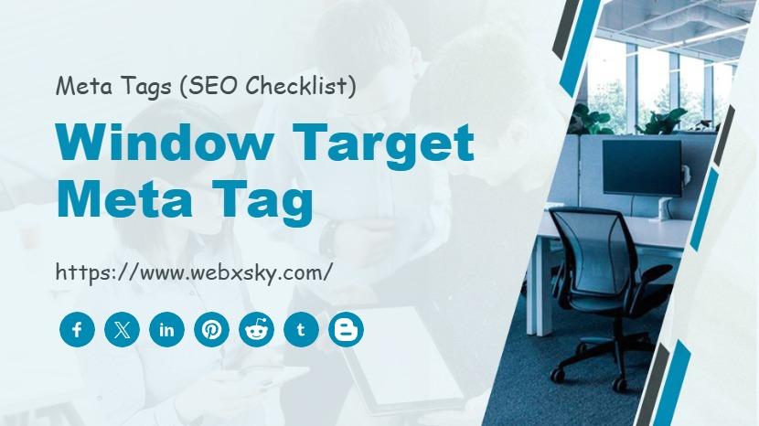 Window Target Meta Tag